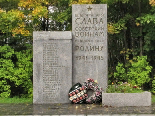 «Памятник воинам, погибшим в годы войны».